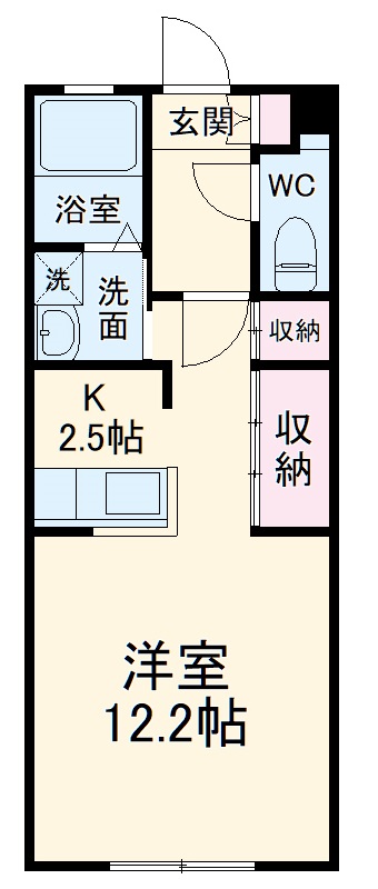 ガーデン若葉台の間取り