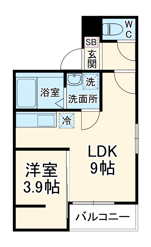 MOVE新守山の間取り