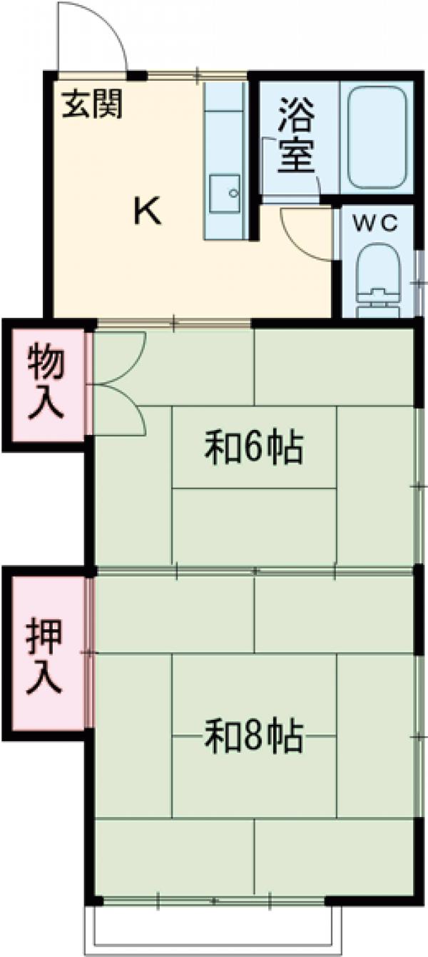 サンライズみなみの間取り