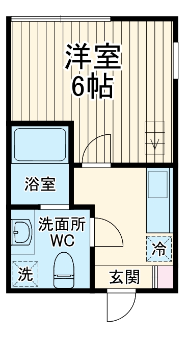 ユニコーン美しが丘の間取り