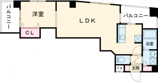メゾン ド シェルⅧの間取り