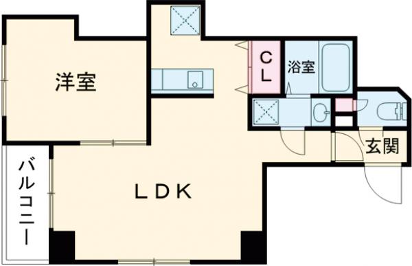 メゾン ド シェルⅧの間取り