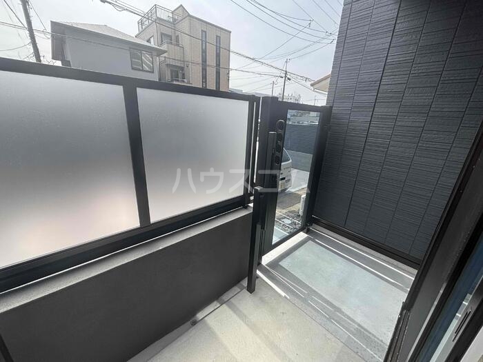 12/25 バルコニー