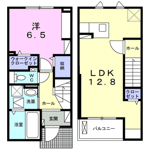 ル・シエル クレールの間取り