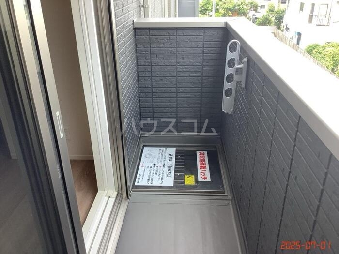 12/23 バルコニー