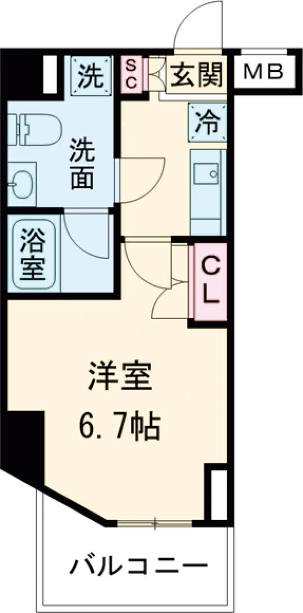 リファイズ綾瀬の間取り