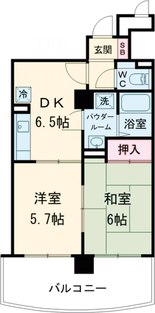 レジデンス武蔵野の間取り