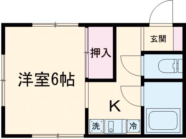 ライブFⅠの間取り