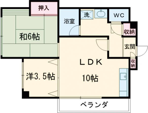 アーバンコート佐藤の間取り