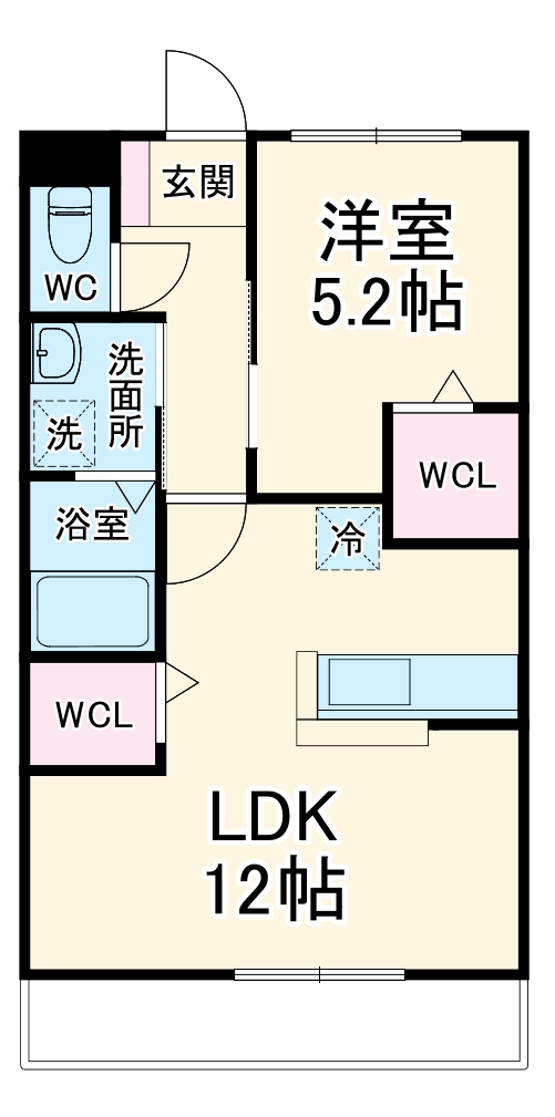 シトリンⅠの間取り