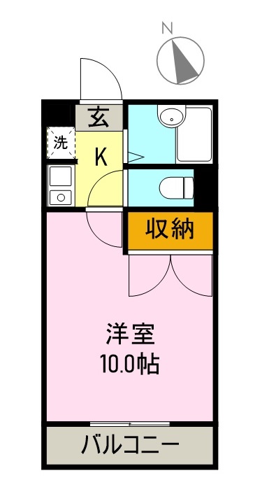 プラナス久沢の間取り