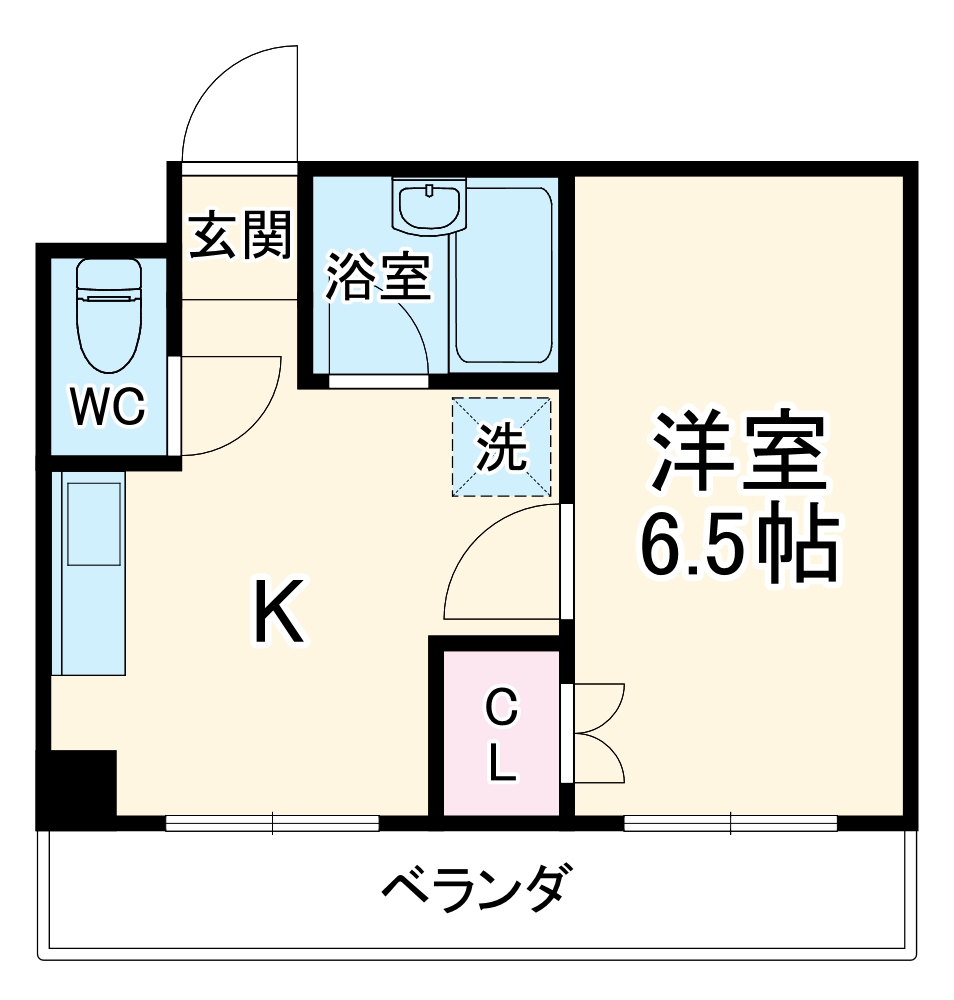 メゾン名城の間取り