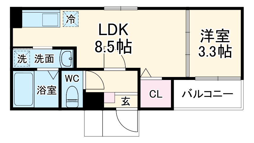 MOVE大曽根NEOの間取り