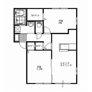 コンフォールBの間取り