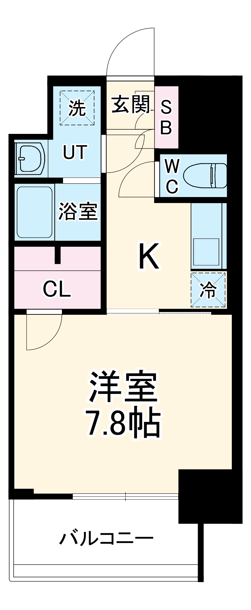 S-RESIDENCE四日市安島aloggioの間取り