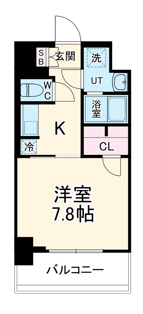 S-RESIDENCE四日市安島aloggioの間取り