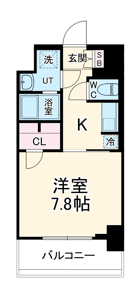 S-RESIDENCE四日市安島aloggioの間取り