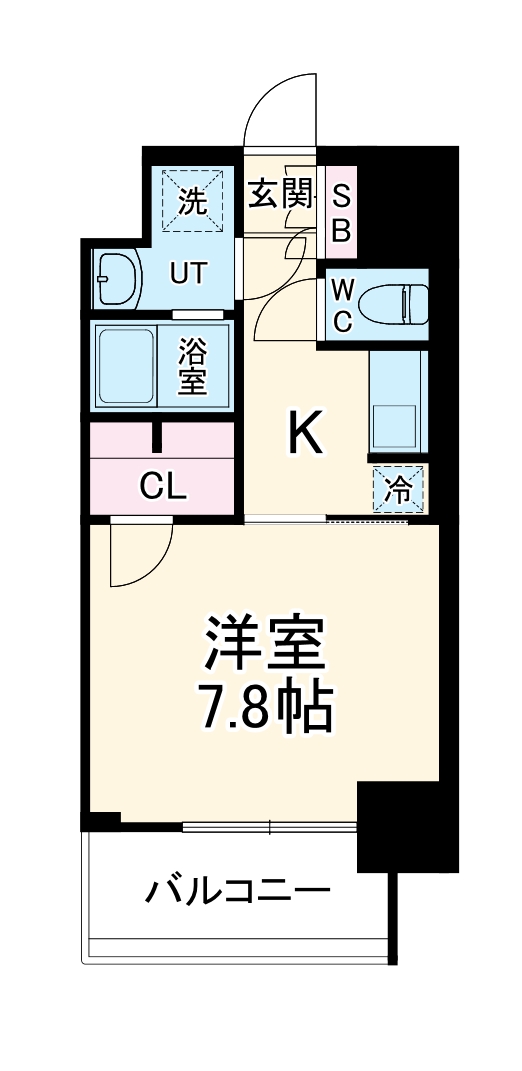 S-RESIDENCE四日市安島aloggioの間取り