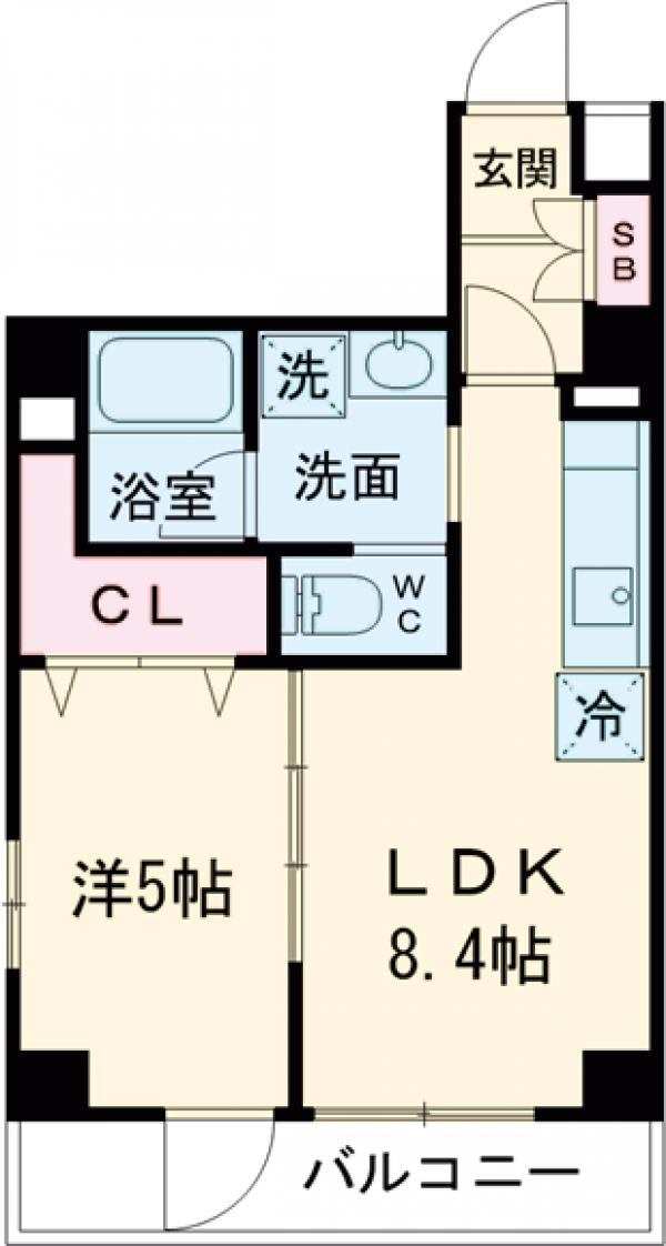 STANDZ高井戸の間取り