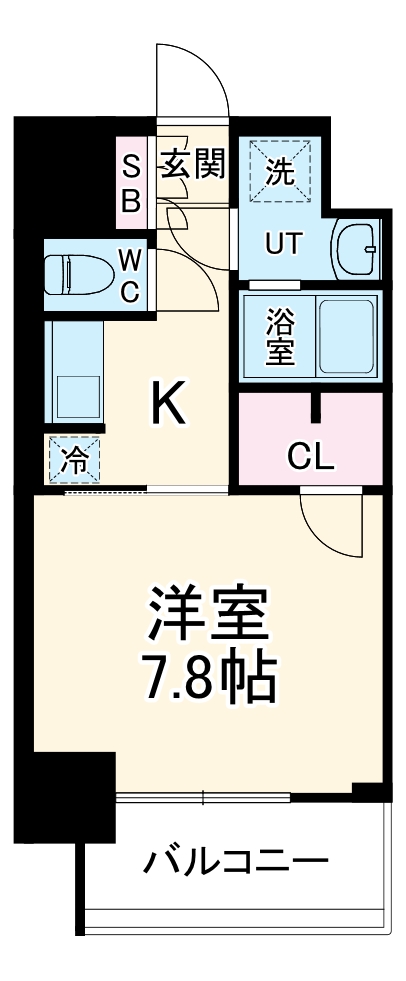 S-RESIDENCE四日市安島aloggioの間取り