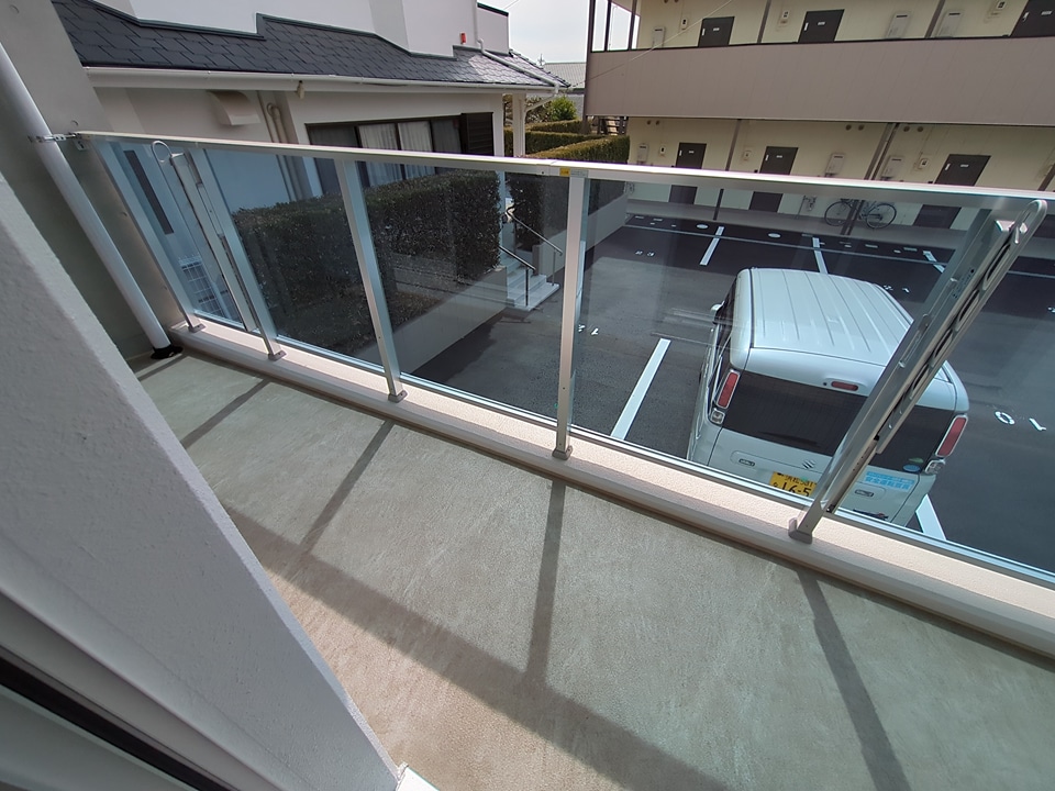 12/25 バルコニー