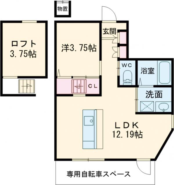 桜ハウスの間取り