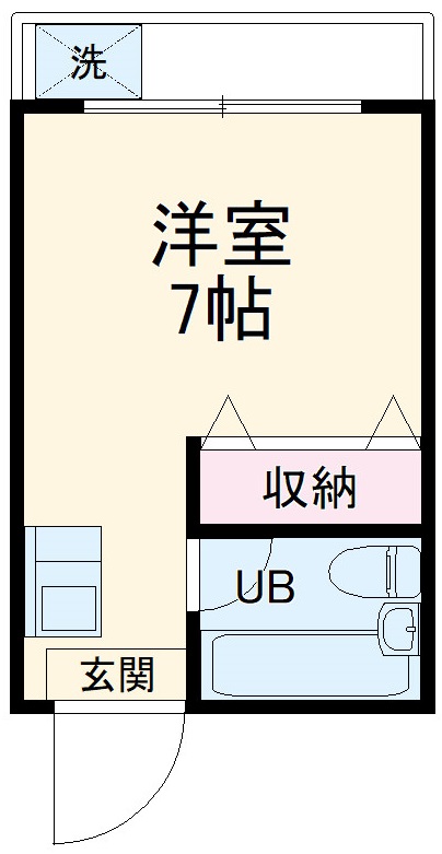 メゾン・ド・ブラン東海大学前Aの間取り