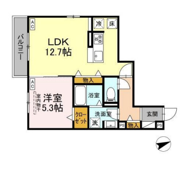 D-Hills中条の間取り