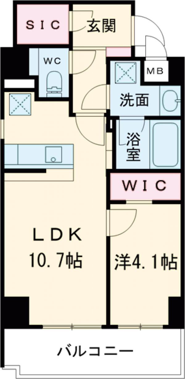 シーズンフラッツ本所吾妻橋の間取り