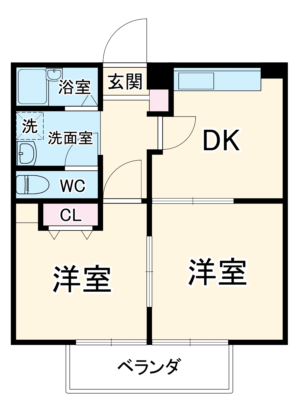 トリーハイツ三度山の間取り