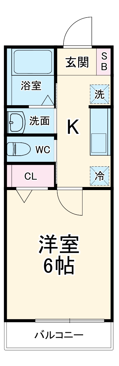 SOLANA桶川西の間取り