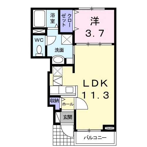 Next 1の間取り