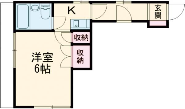 清水荘の間取り