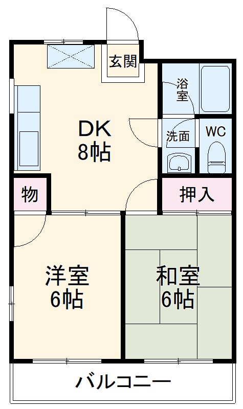 カトーハイツの間取り