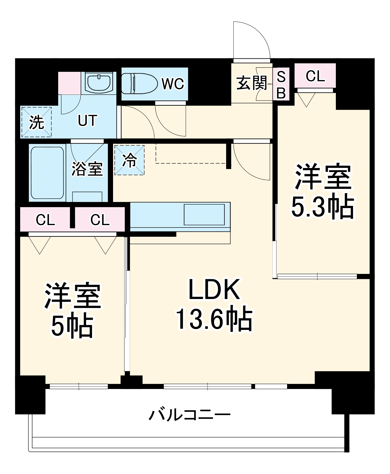 S-RESIDENCE四日市安島aloggioの間取り