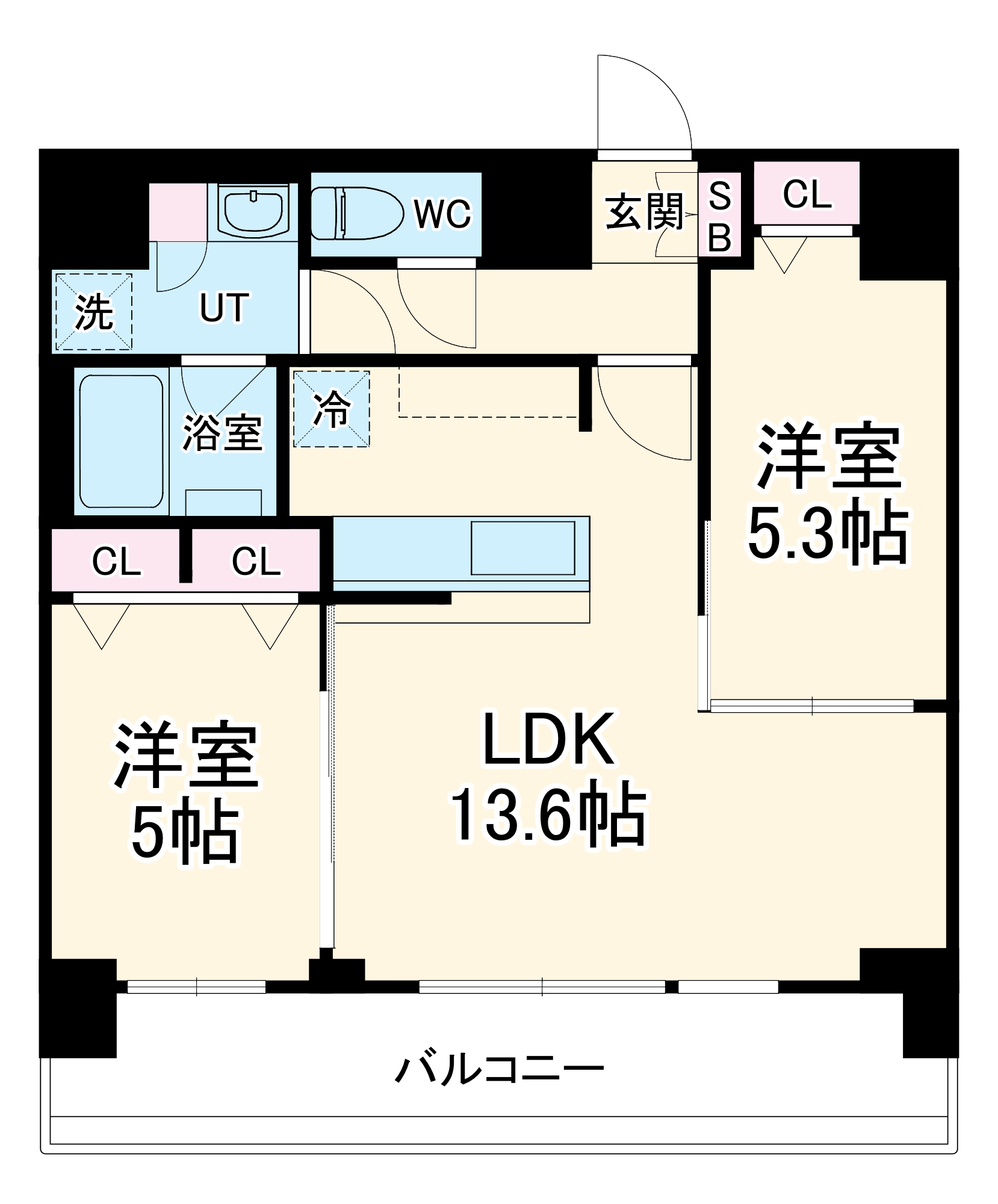 S-RESIDENCE四日市安島aloggioの間取り