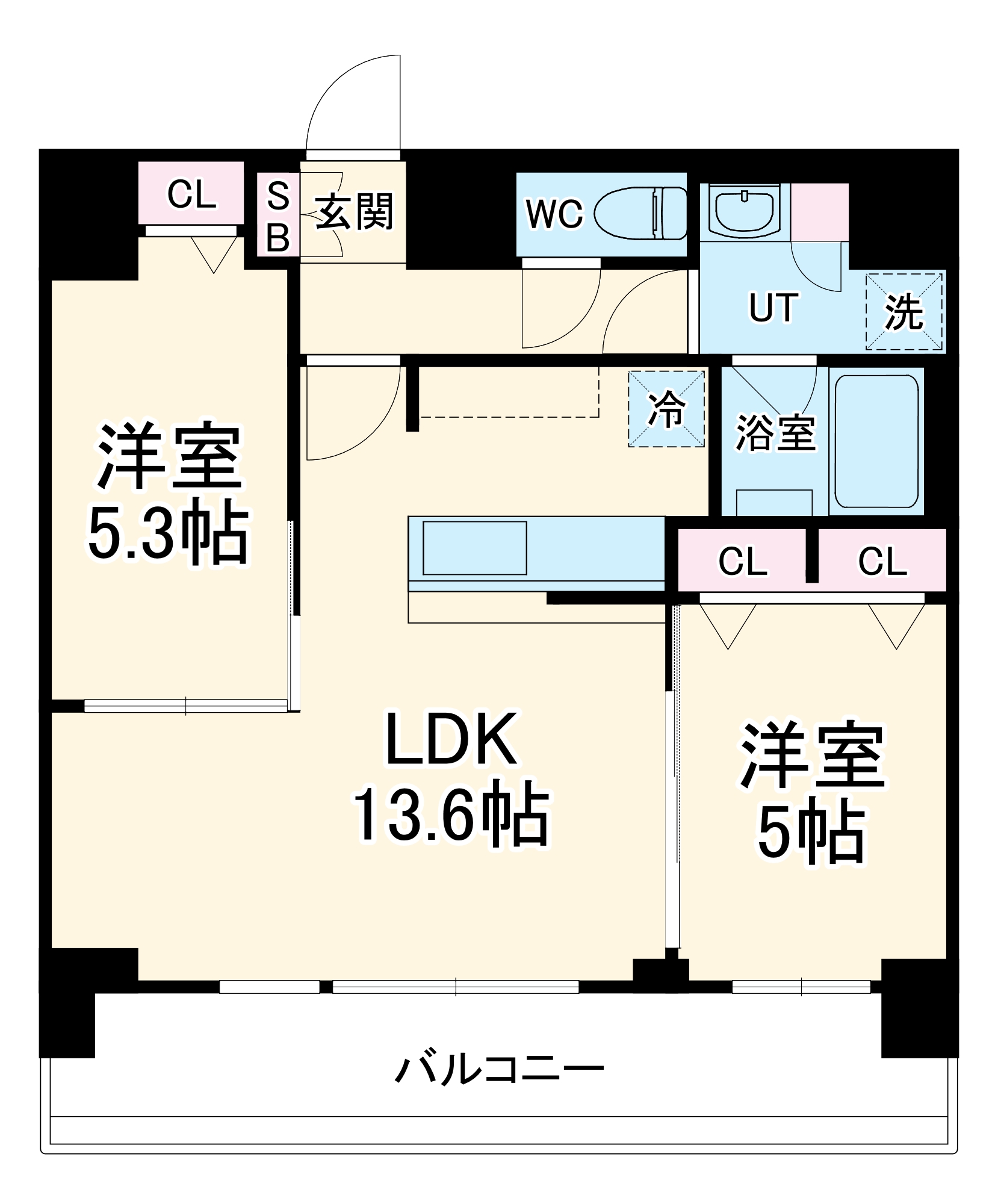 S-RESIDENCE四日市安島aloggioの間取り