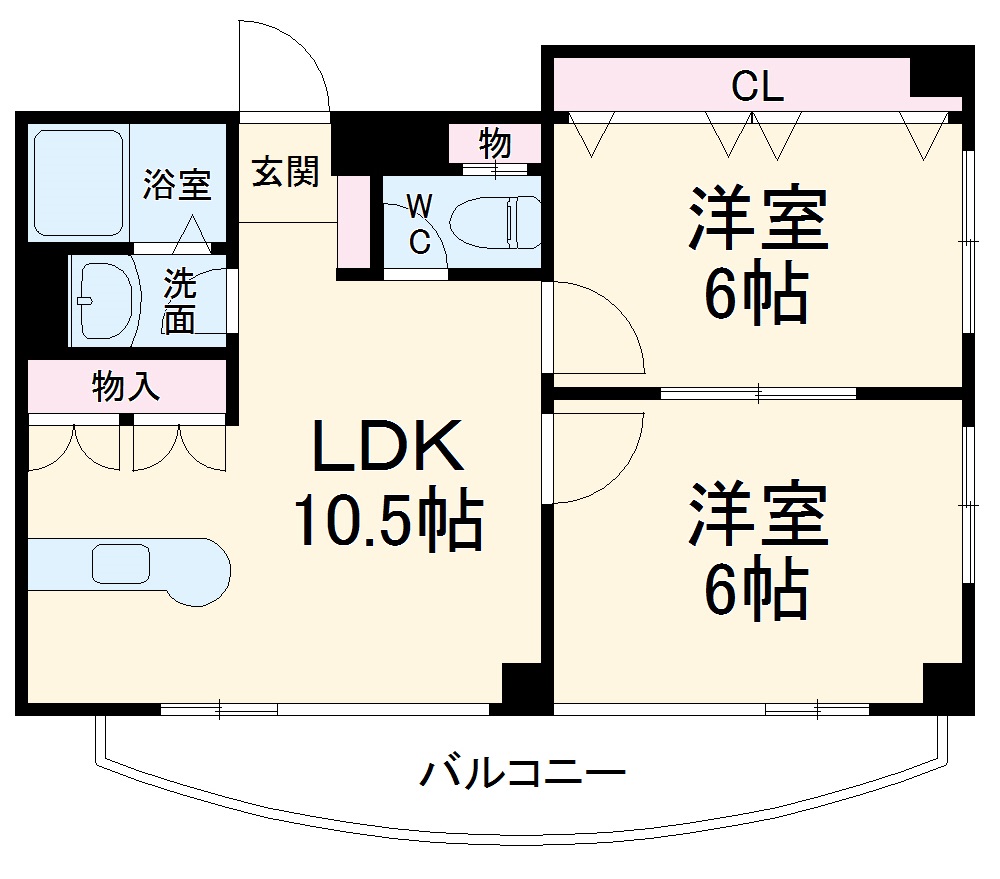 (有)新豊土地ビルの間取り