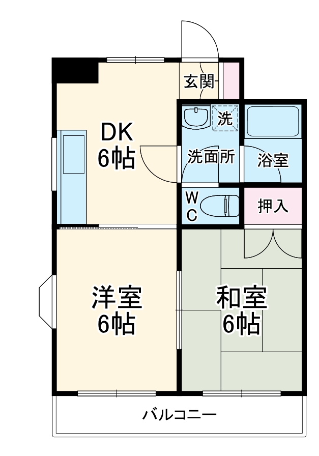 レールサイドヒルズの間取り