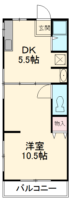 フローラルフクジュの間取り