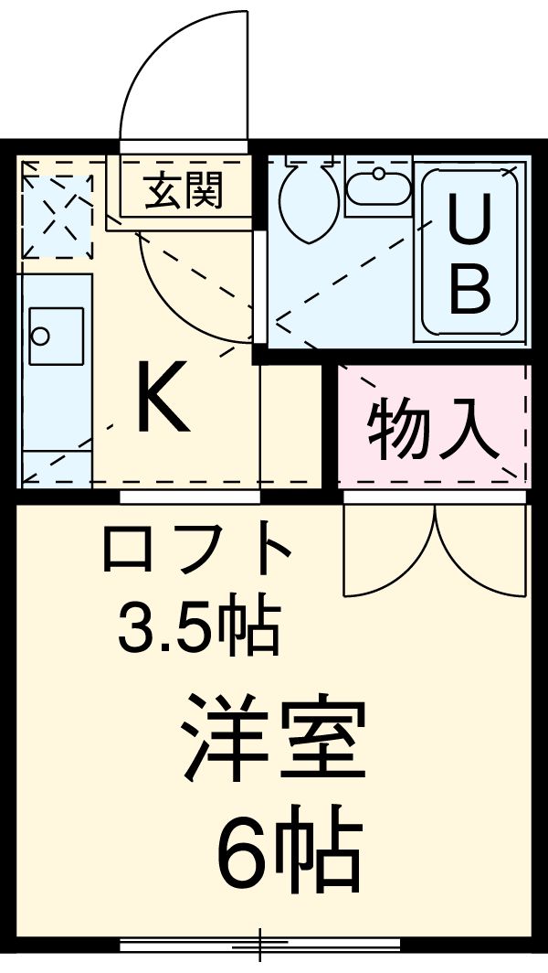 エステート丸山の間取り