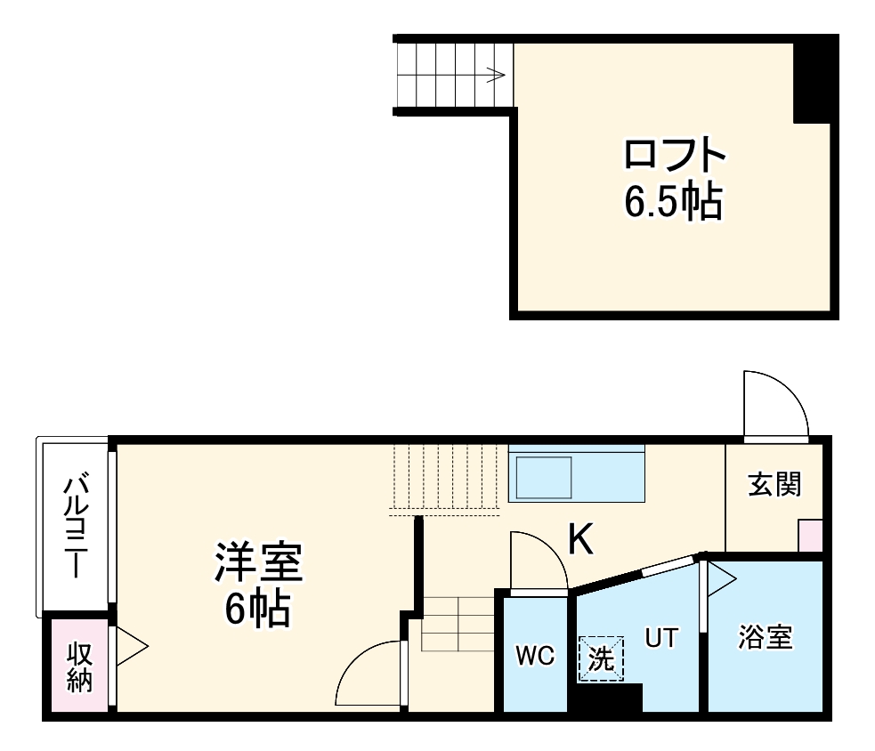 Glanz栄生の間取り