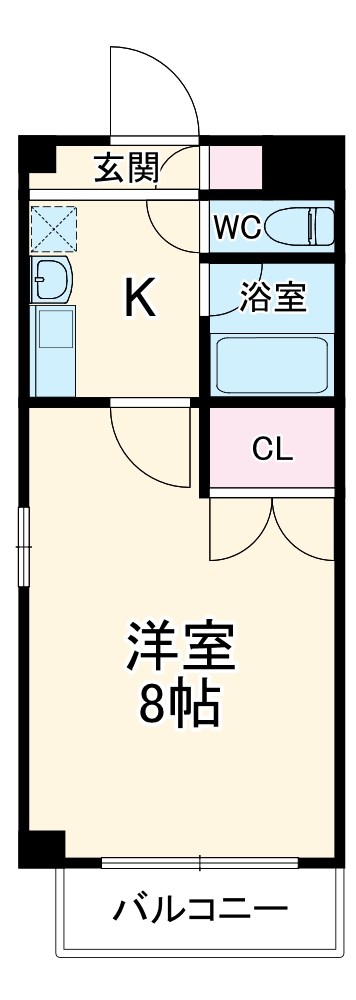 レージュ城西の間取り