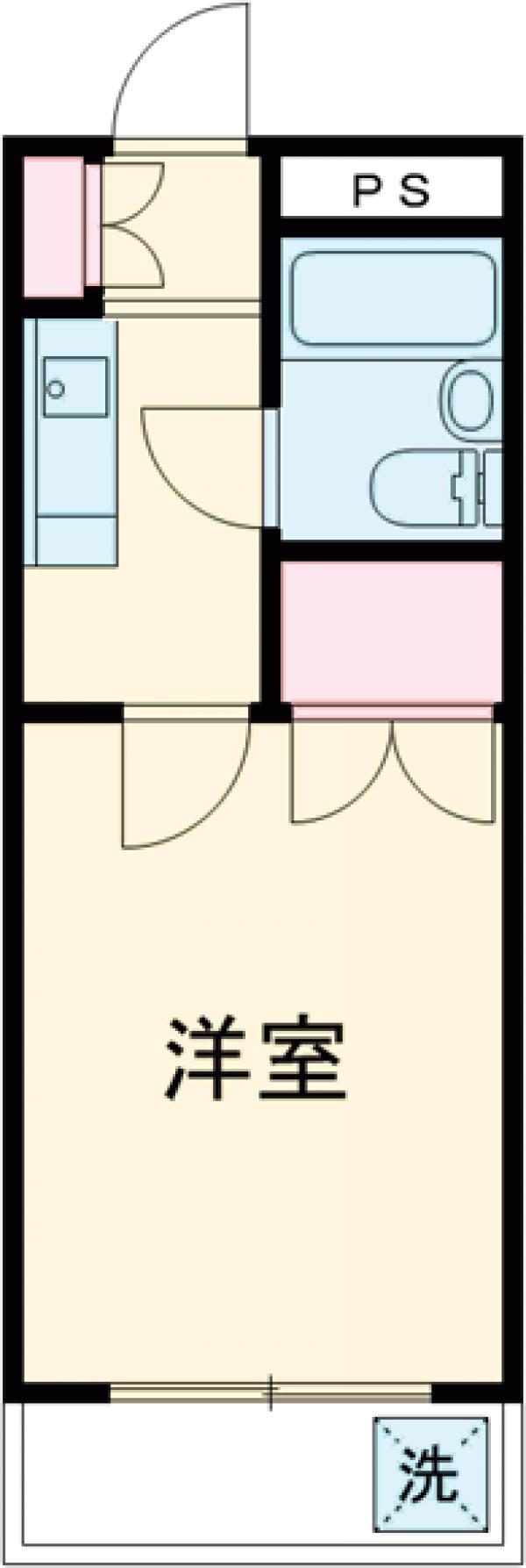 フラット1124の間取り