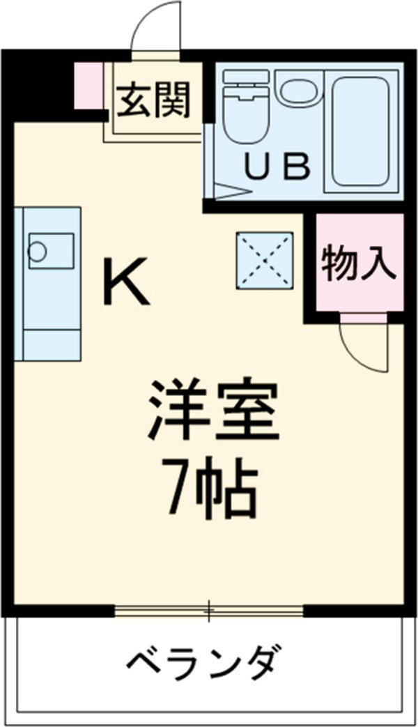 メゾンリラの間取り