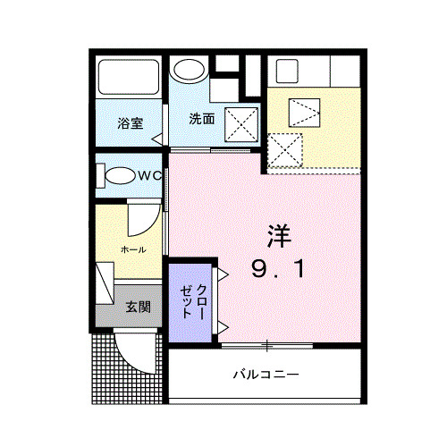 heights laurierの間取り
