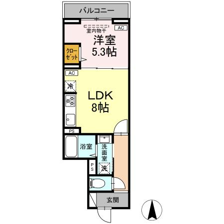 セレスティア早宮の間取り