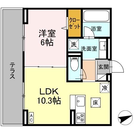 ヌーベルレジデンスの間取り