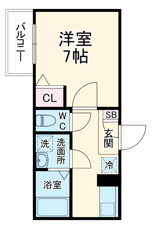 ジーメゾン綾瀬寺尾北の間取り