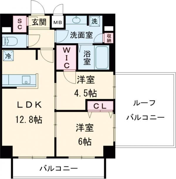 PLUM VILLAGEの間取り